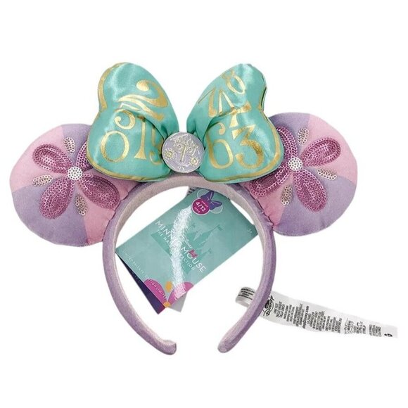 Disney Minnie Mouse The Main Attraction It\'s A Small World Ears Headband 4/12 main image 5